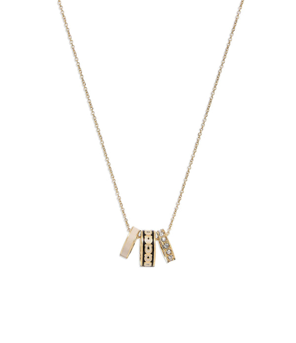 Signature Rondelle Pendant Necklace