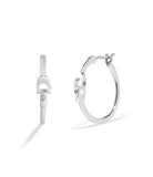408160rho-signature hoop earrings-rhodium