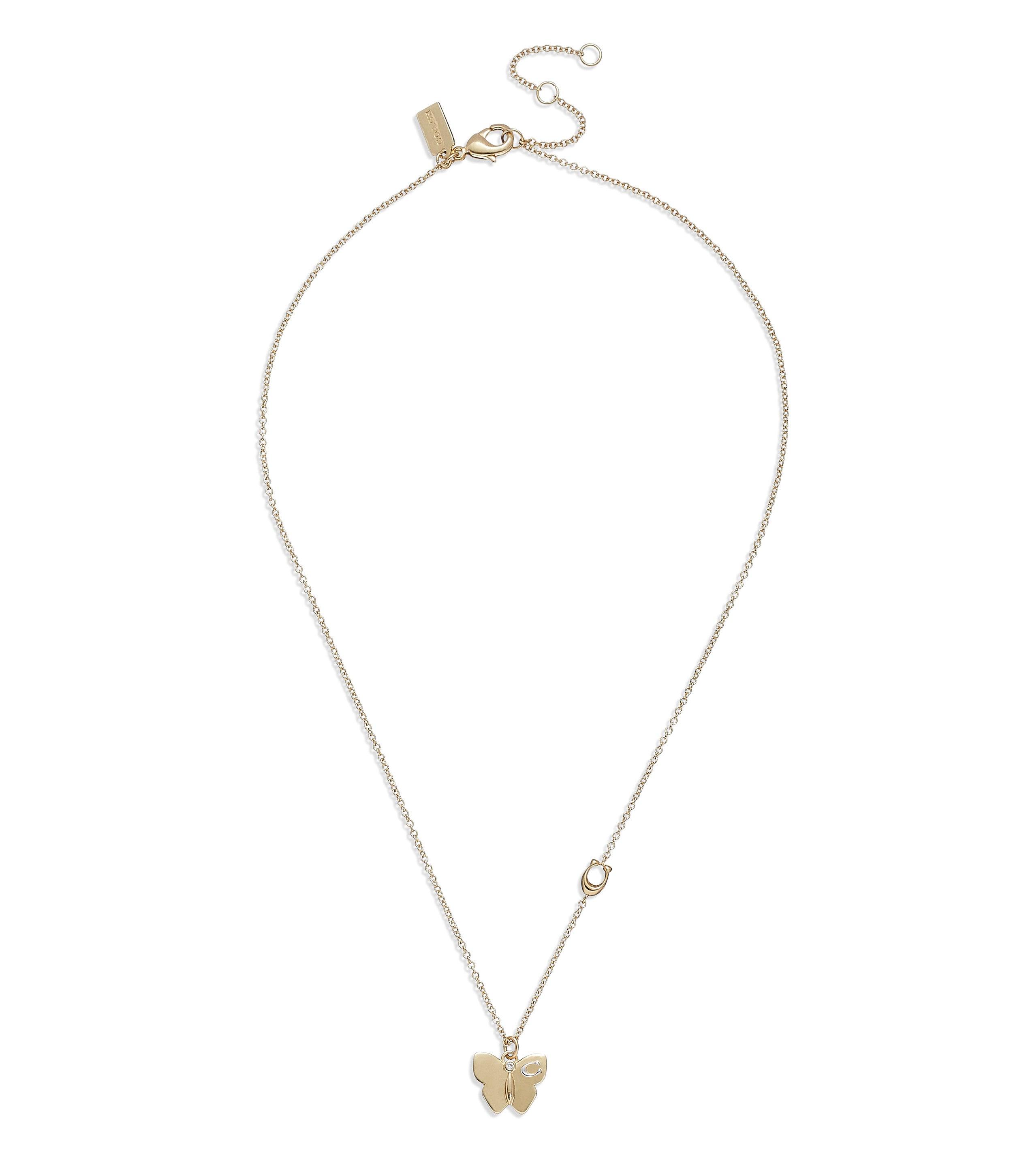 Gucci butterfly necklace - Gem