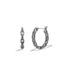 Signature Link Hoop Earrings