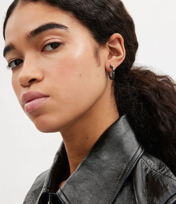 Signature Link Hoop Earrings