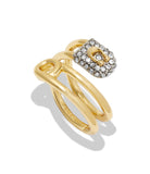430069two-signature pin ring-twotone