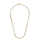 440612gld-signature link collar necklace-gold