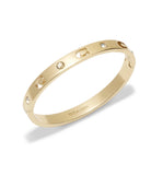 440616gld-signature stone bangle bracelet-gold