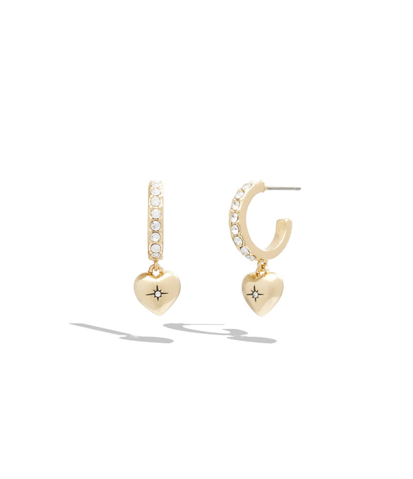 Iconic Heart Huggie Earrings
