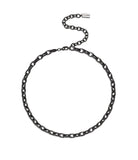 Signature Choker Necklace-448359BLK-Black