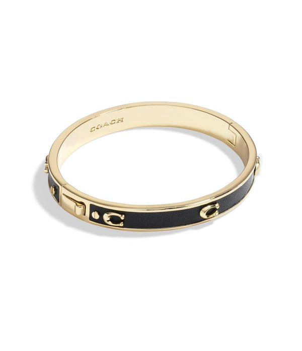 Signature Leather Bangle Bracelet