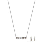 Signature Gem Jewelry Set-450358RHO-Crystal/Rhodium