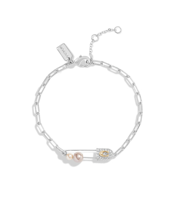 Signature Safety Pin Bracelet