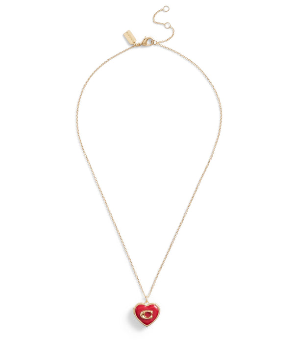 Signature Heart Locket Boxed Necklace