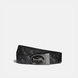 COACH-Horse And Carriage Buckle Cut-To-Size Reversible Belt With Horse And Carriage Print-4921-chr
