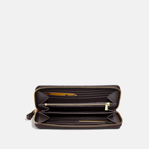 Signature Accordion Zip Wallet