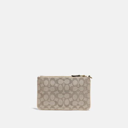 Boxed Small Wristlet In Signature Jacquard - COACH Saudi Arabia Official Site