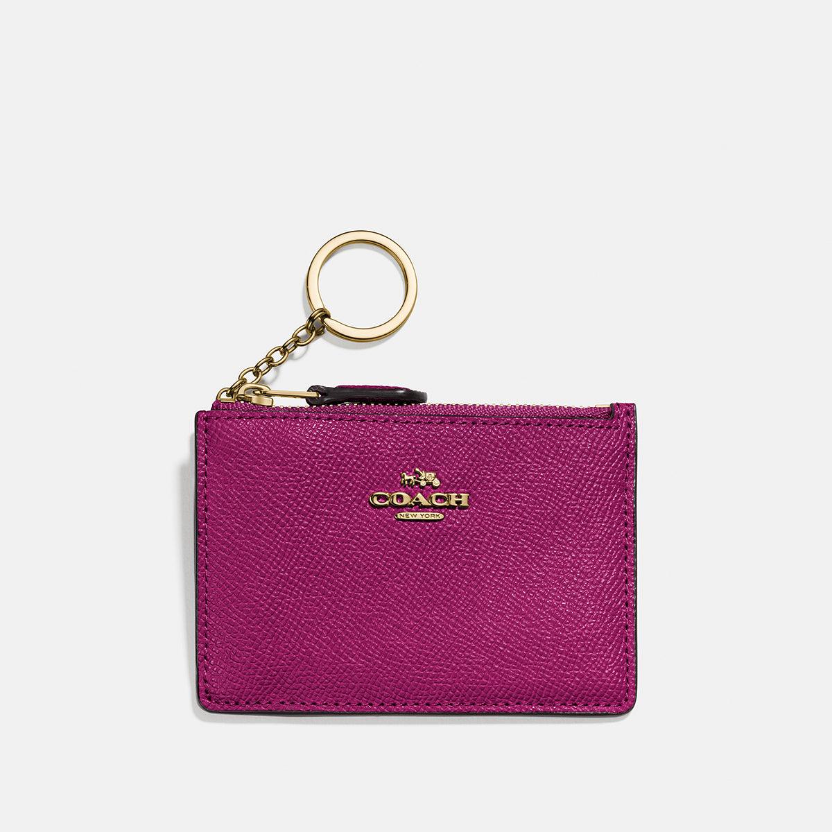 Crossgrain Mini Id Skinny - COACH Saudi Arabia Official Site