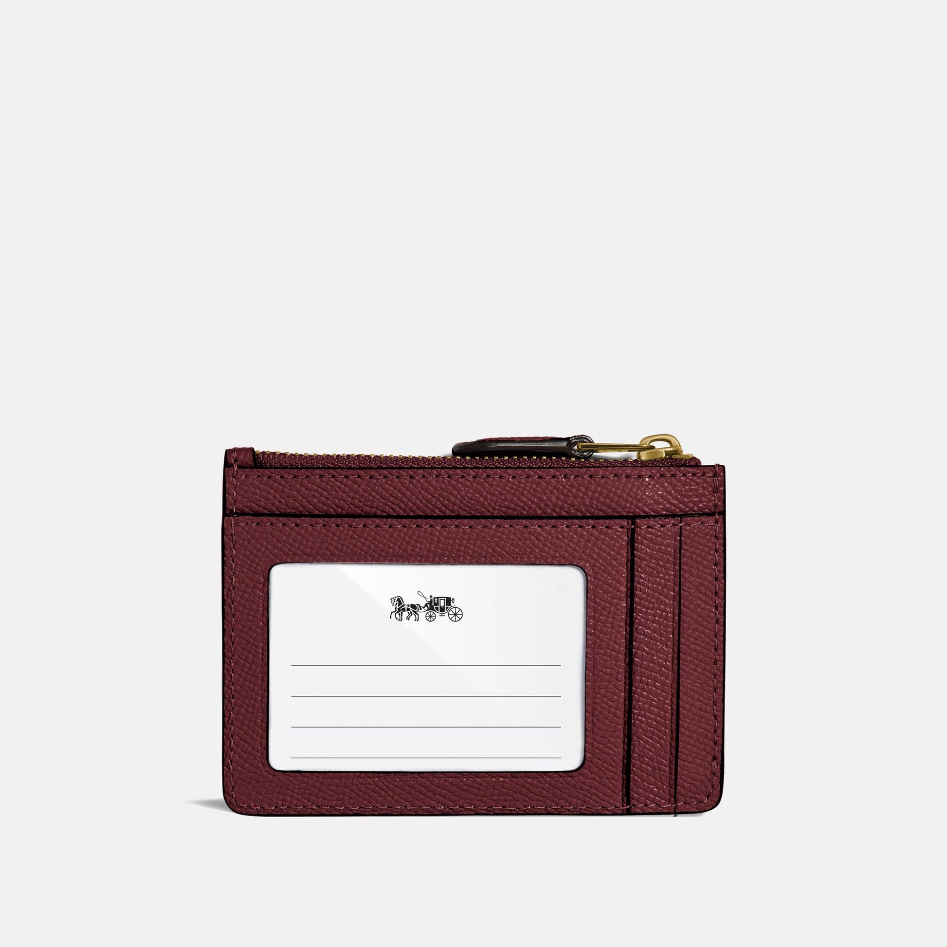 Crossgrain Mini Id Skinny - COACH Saudi Arabia Official Site