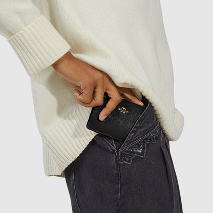 Crossgrain Mini Id Skinny - COACH Saudi Arabia Official Site