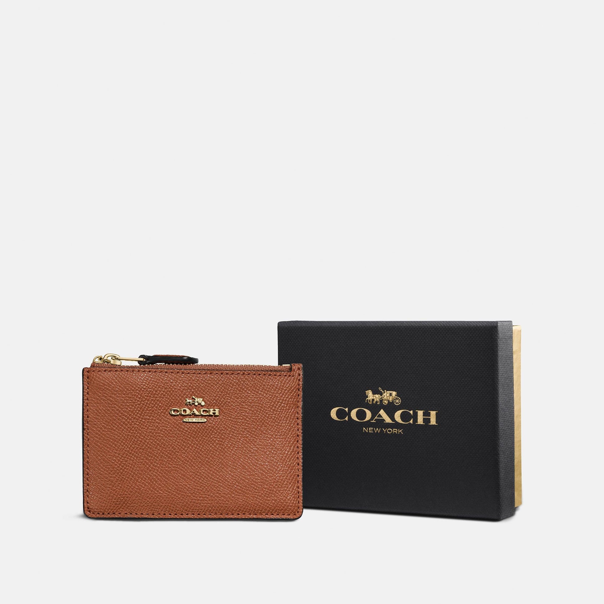 Box Program Crossgrain Mini Id Skinny - COACH Saudi Arabia Official Site