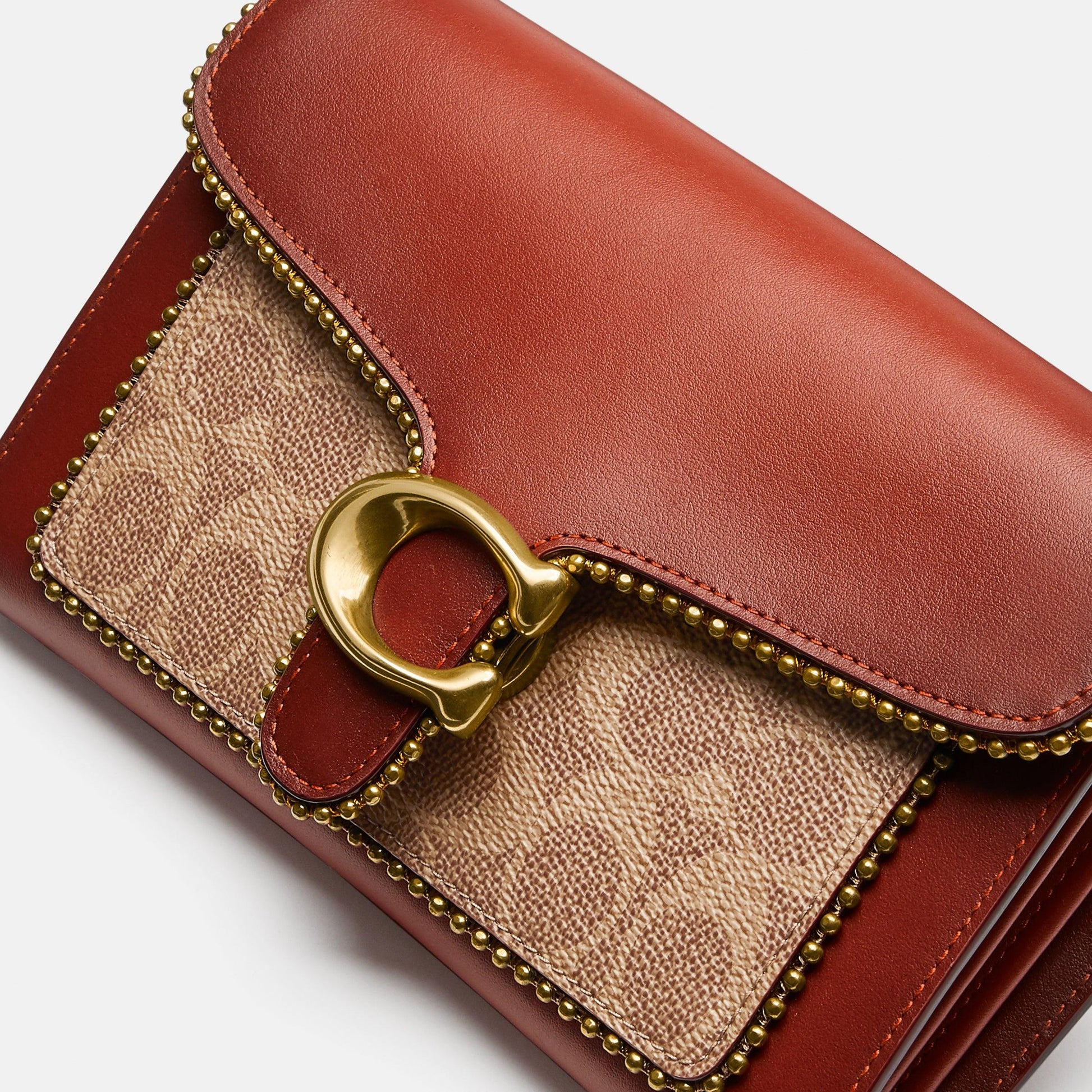 Tabby Chain Clutch In Signature Canvas With Beadchain - COACH Saudi Arabia Official Site