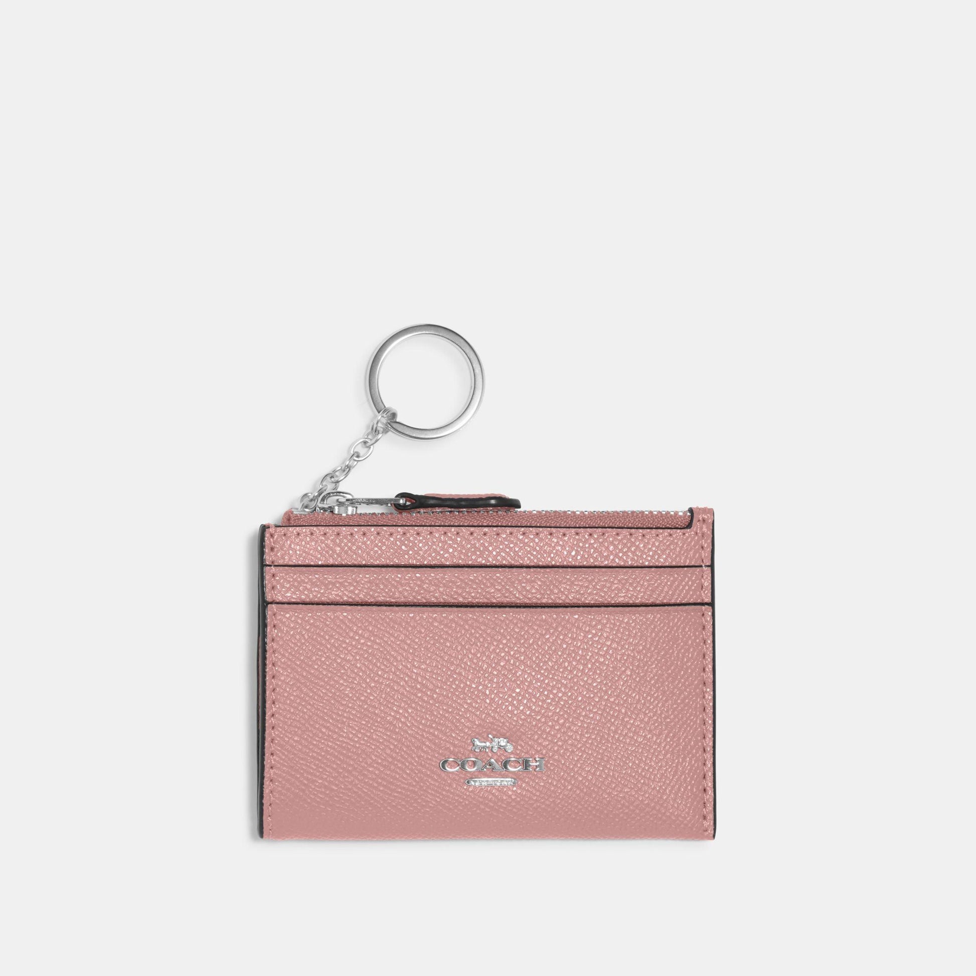 88250-Crossgrain Leather Mini Id Skinny 2-SV/LIGHT PINK