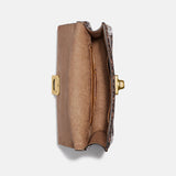 Hutton Belt Bag In Blocked Signature Canvas With Snakeskin Detail - COACH Saudi Arabia Official Site