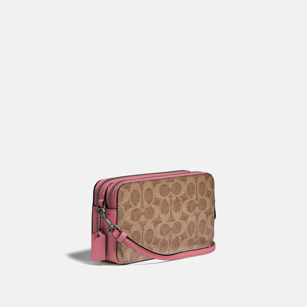 Kira Crossbody In Colorblock Signature Canvas-Image wrong/keep it draft