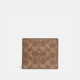 3-In-1 Wallet In Signature Canvas - COACH Saudi Arabia Official Site