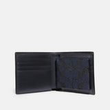 3-In-1 Wallet In Signature Canvas - COACH Saudi Arabia Official Site