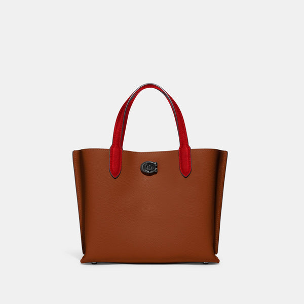Willow Tote 24 In Colorblock With Signature Canvas Interior