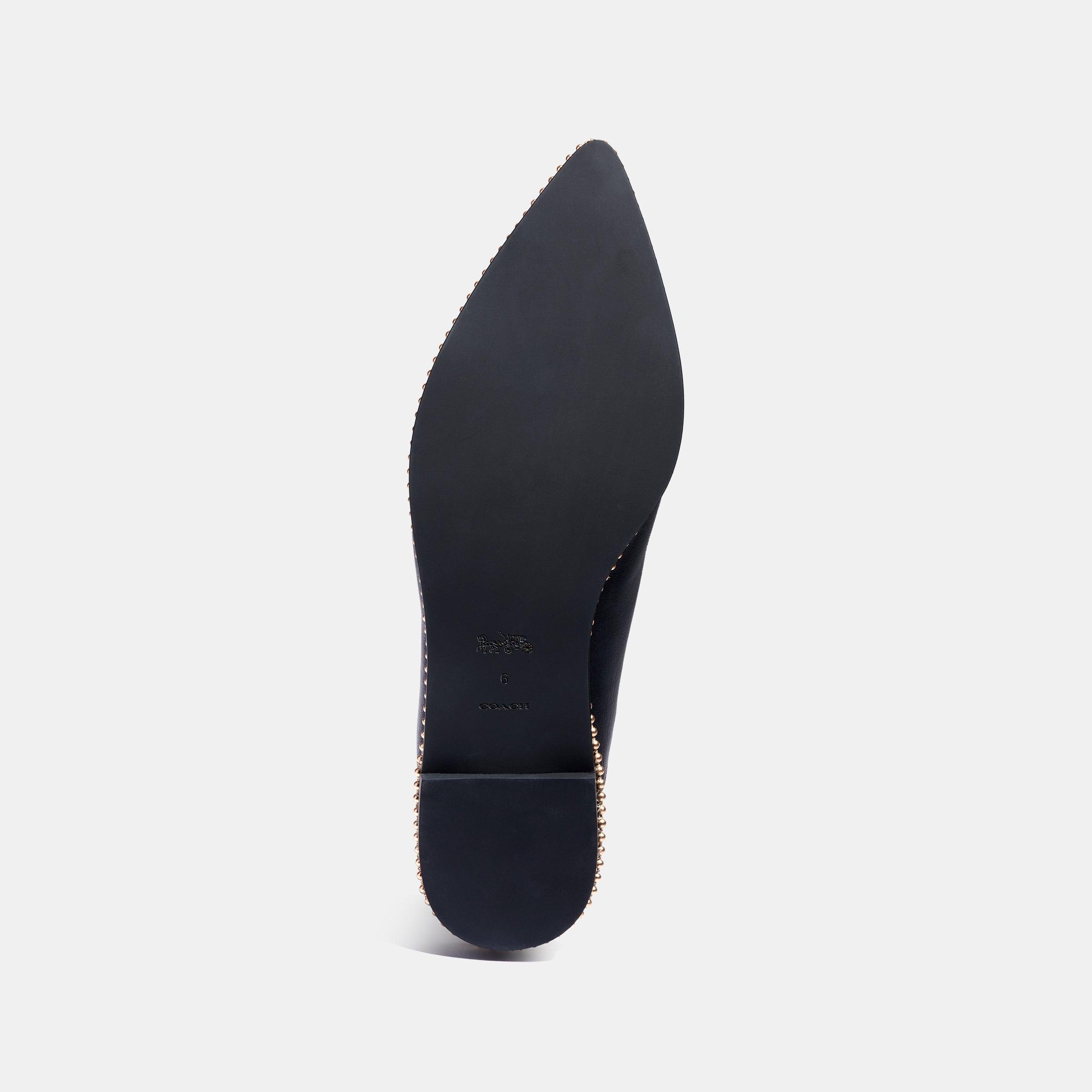 Coach サンダル Vae Skimmer フラットサンダル レザー C2316 COACH Coach コーチ サンダル Vae Skimmer Slingback Flat