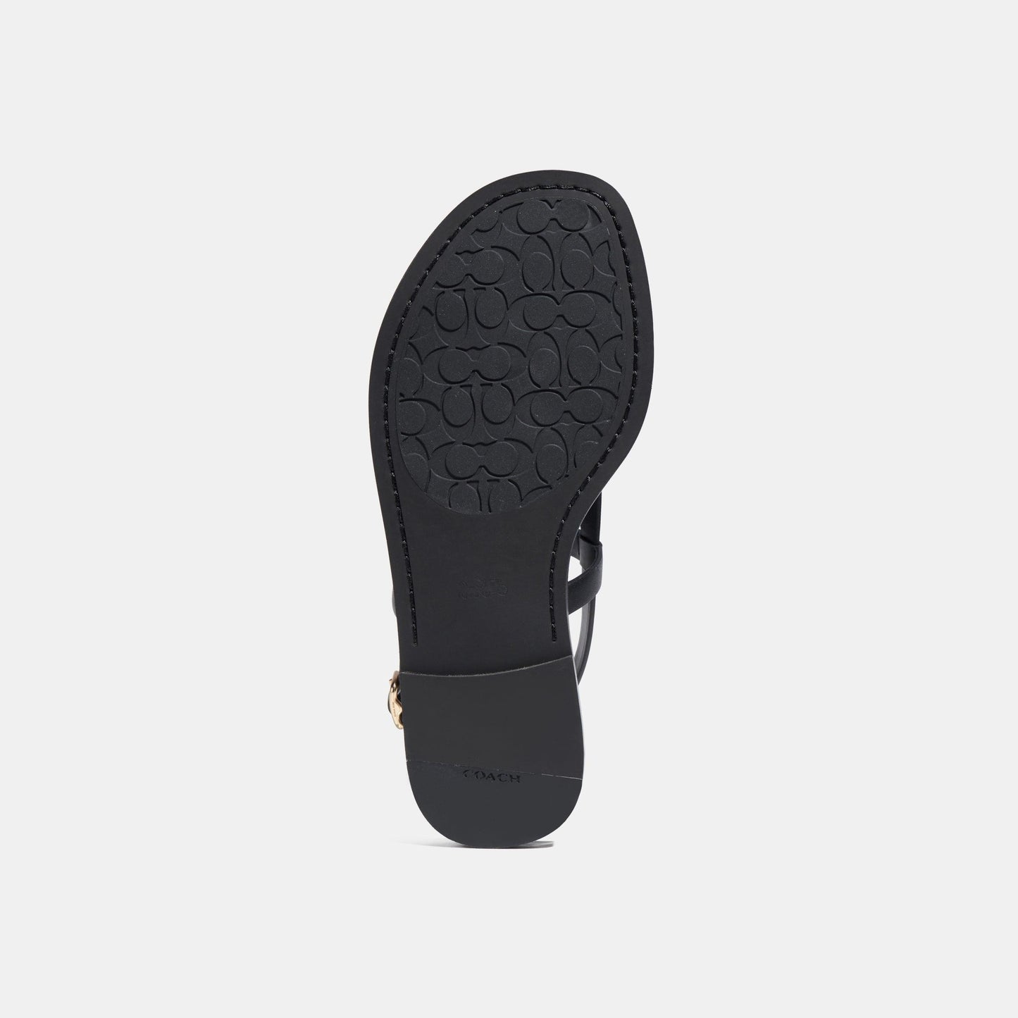 coach-JOSIE LEATHER SANDAL-C8923-Black