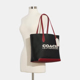 Kia Tote In Colorblock - COACH Saudi Arabia Official Site