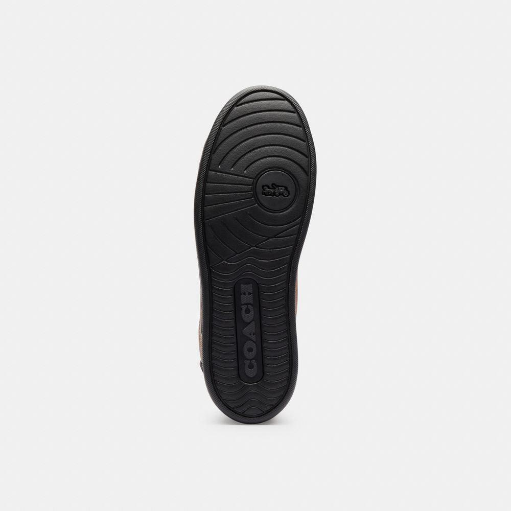 CG999-Lowline Low Top Sneaker In Signature Canvas-Tan Black