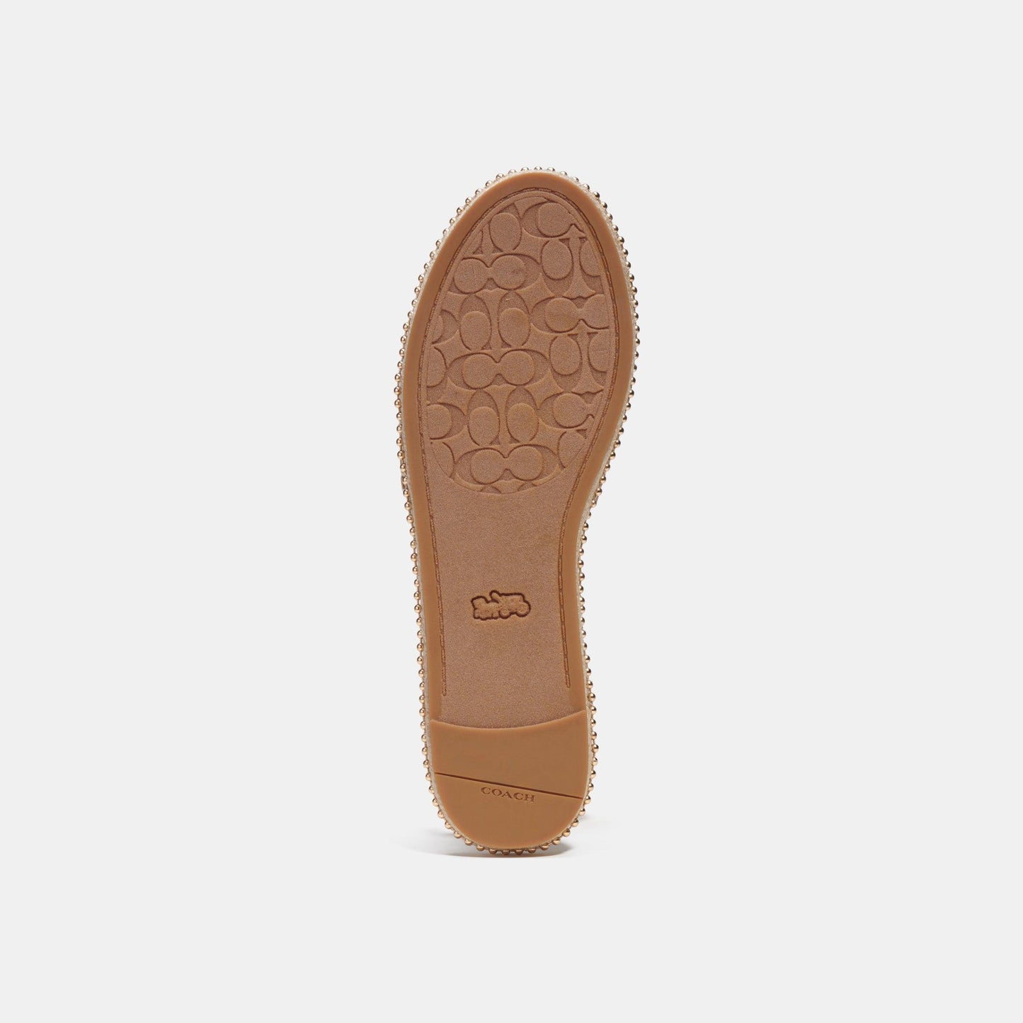 CI428-Corrine Espadrille In Signature Jacquard-Chalk/Stone