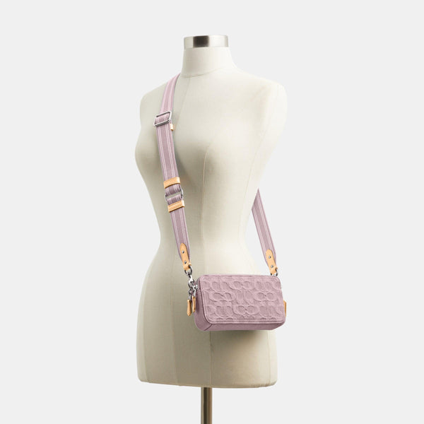 Kira Crossbody In Signature Denim