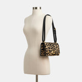 CM515-Bandit Shoulder Bag In Haircalf With Leopard Print-B4/Leopard