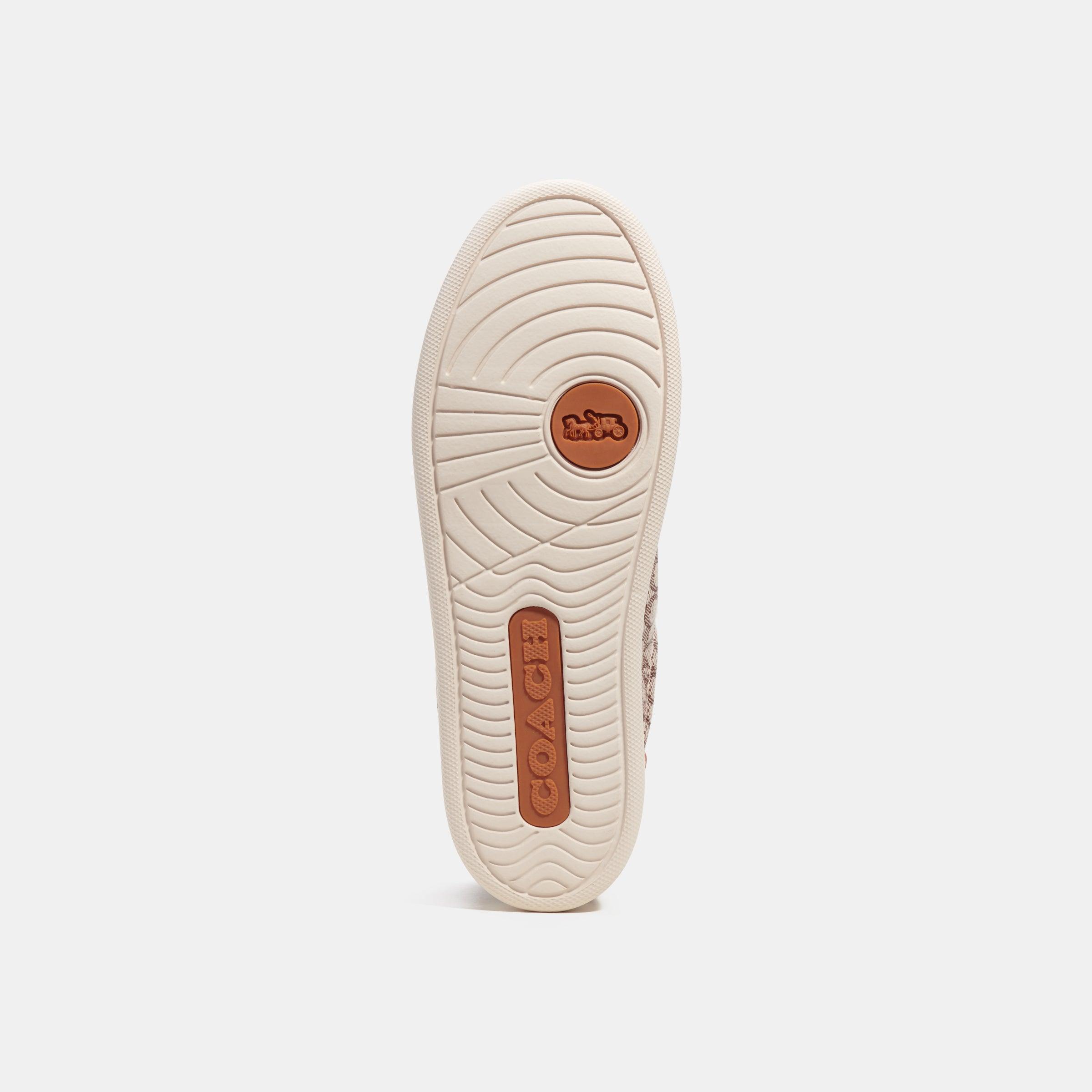 COACH スニーカー CN171 Lowline Low Top Sneaker In Micro Signature Jacquard