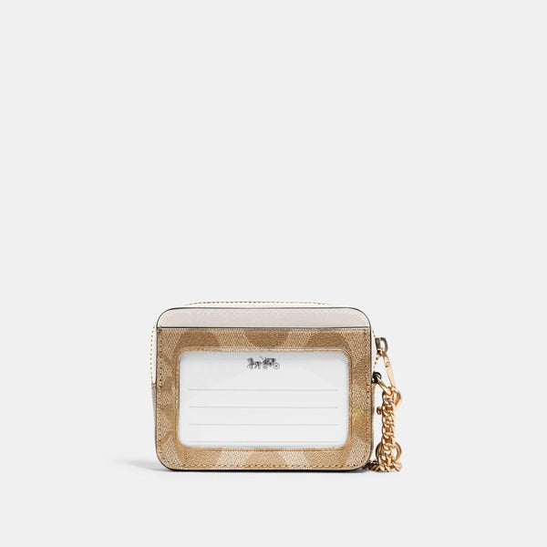 Signature Zip Card Case