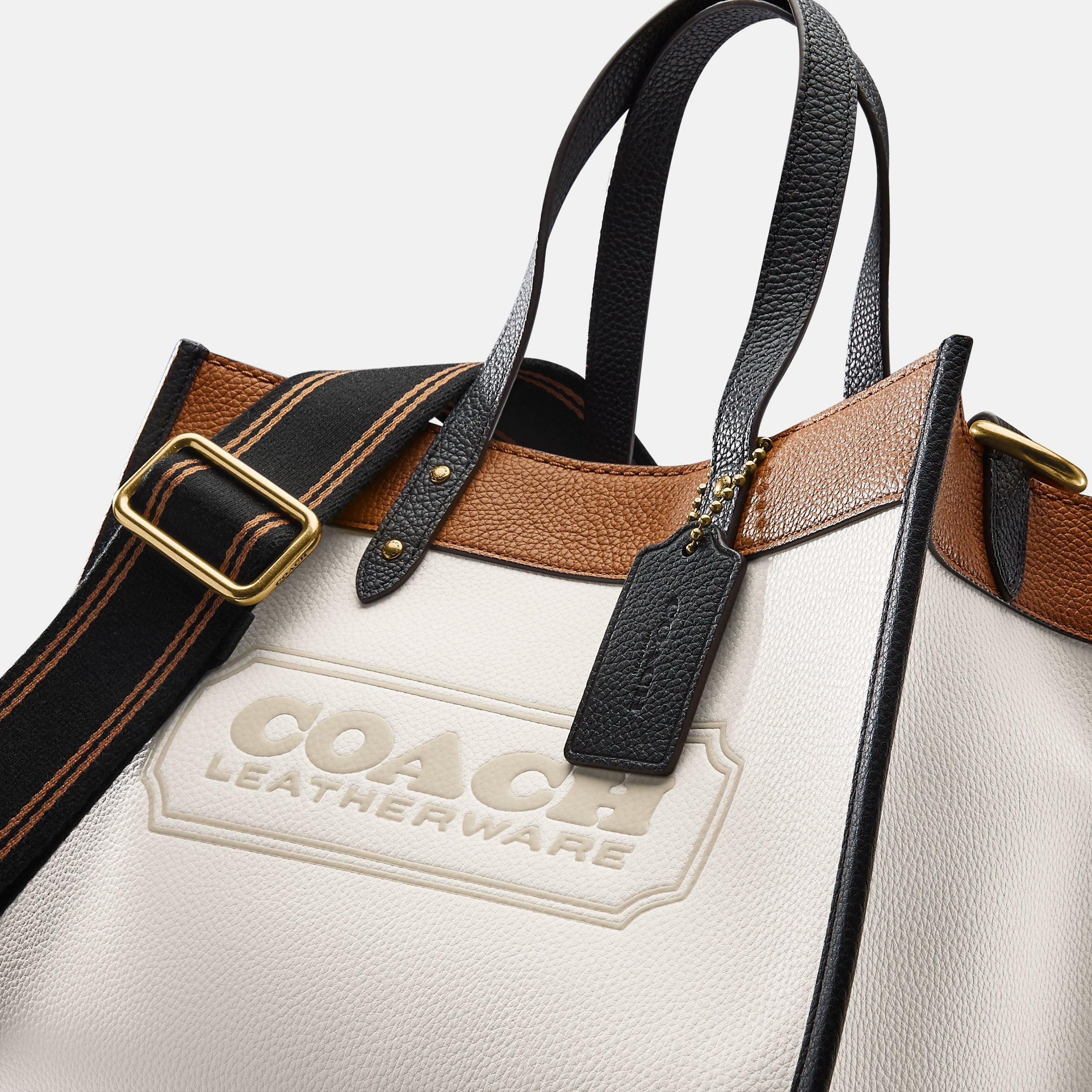 Coach field tote 30 colorblock Clearance