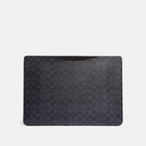 COACH-16 Inch Laptop Sleeve in Signature-C0991-CHR