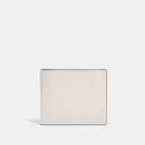 C1231-3-In-1 Wallet In Signature Leather-Chalk