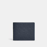 C1231-3-In-1 Wallet In Signature Leather-Dark Denim