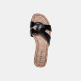 C2310-Essie Leather Sandal-Black