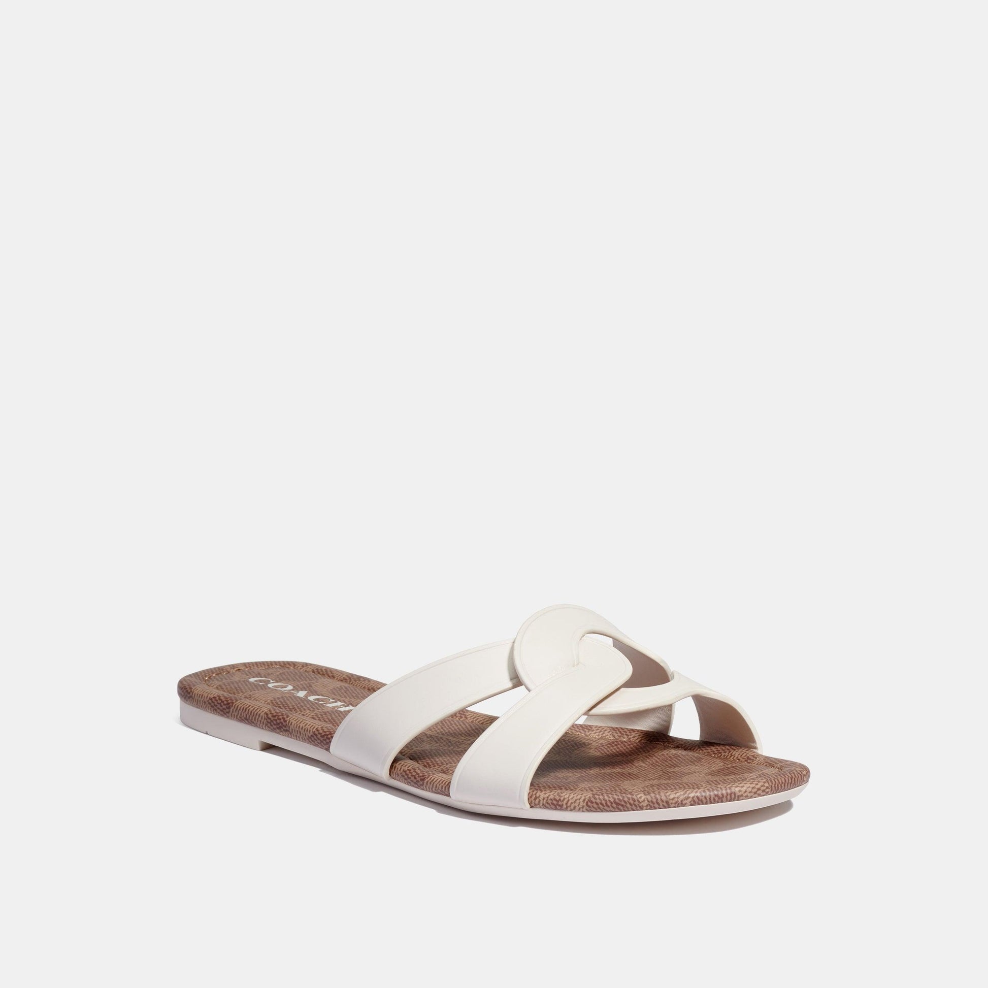 C2310-Essie Leather Sandal-Chalk