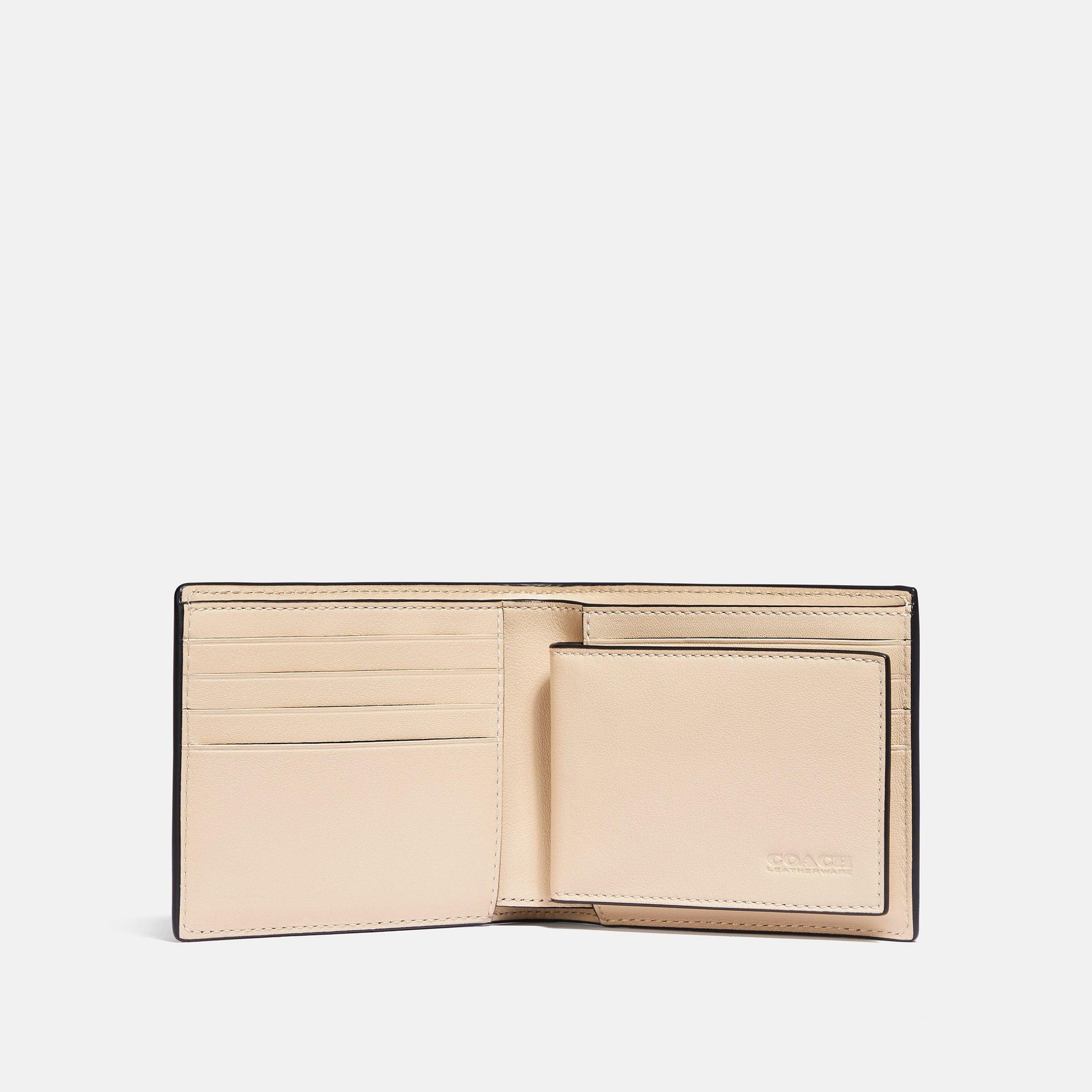 3-In-1 Wallet With Weaving - COACH Saudi Arabia Official Site