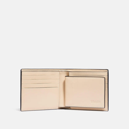 3-In-1 Wallet With Weaving - COACH Saudi Arabia Official Site
