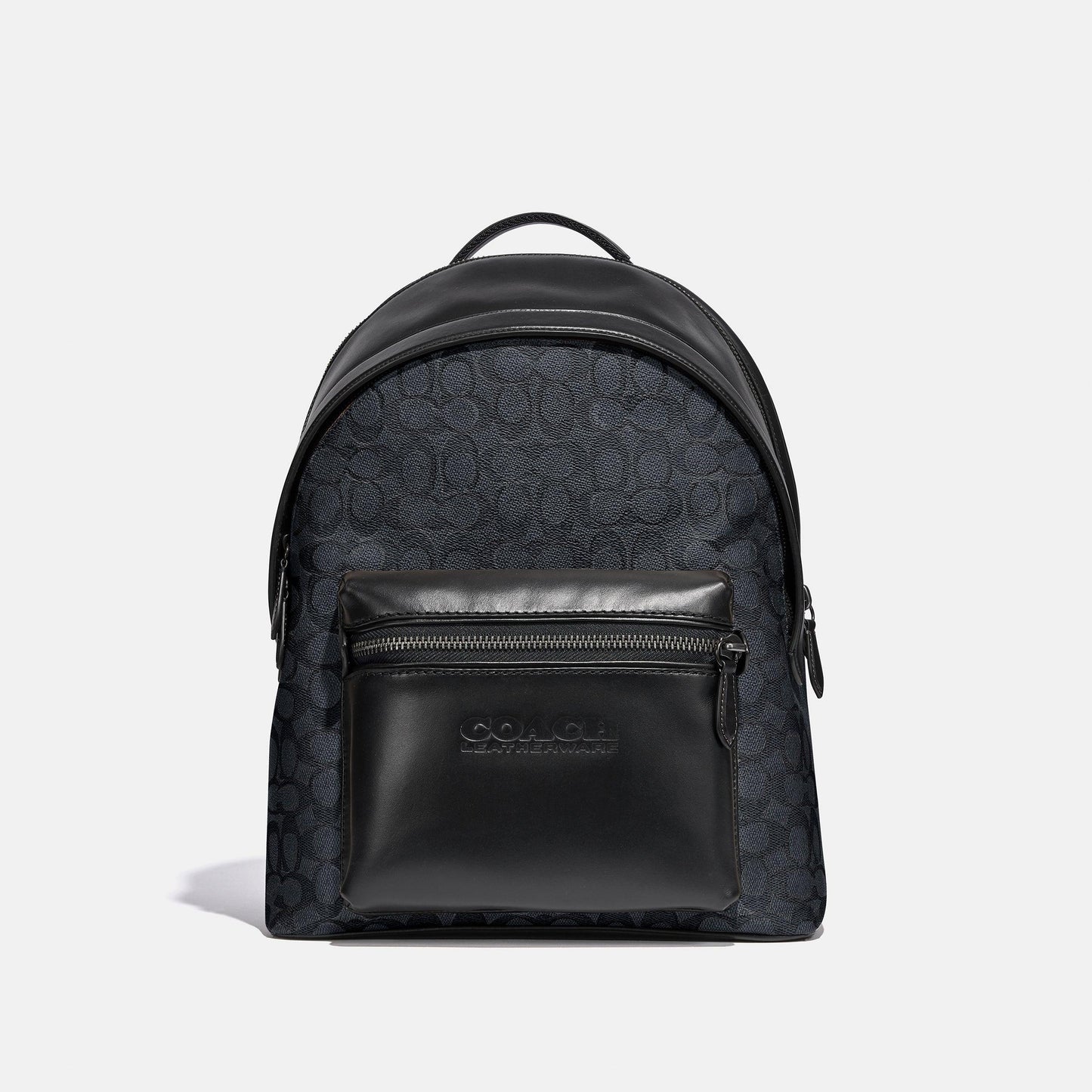 C2670-Signature Charter Backpack-Ji/Charcoal