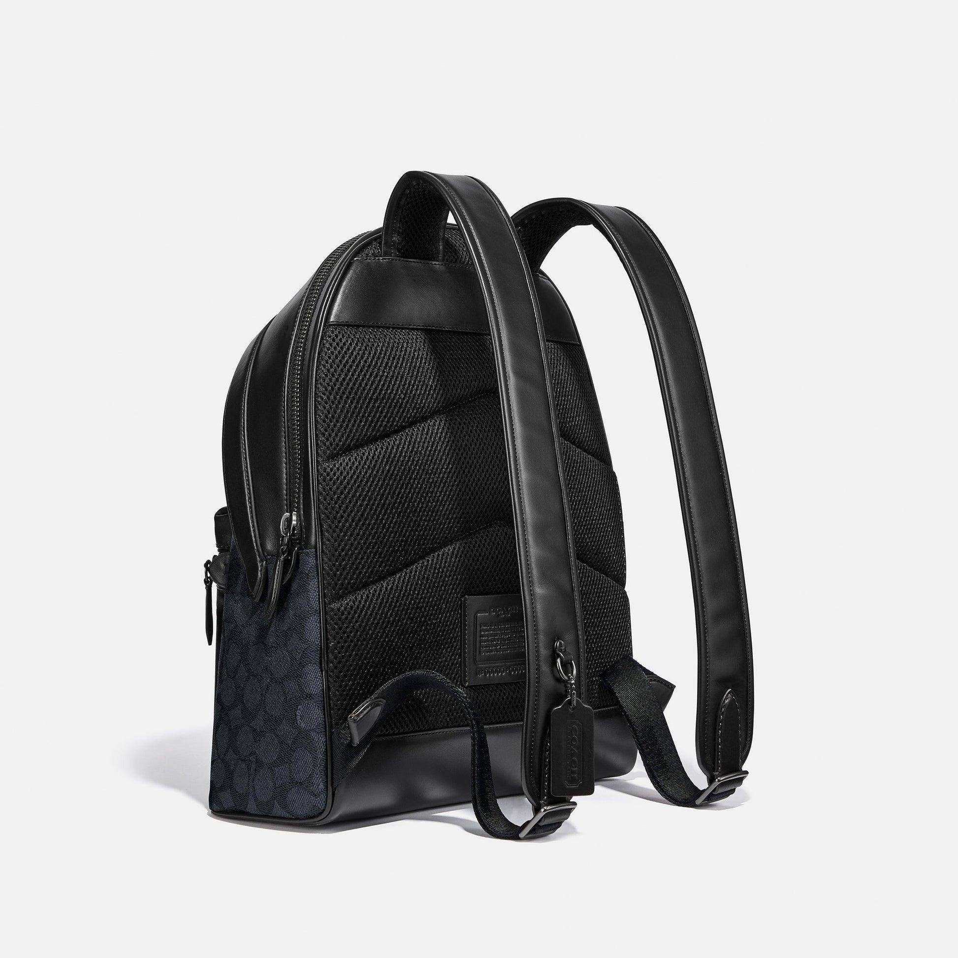 C2670-Signature Charter Backpack-Ji/Charcoal