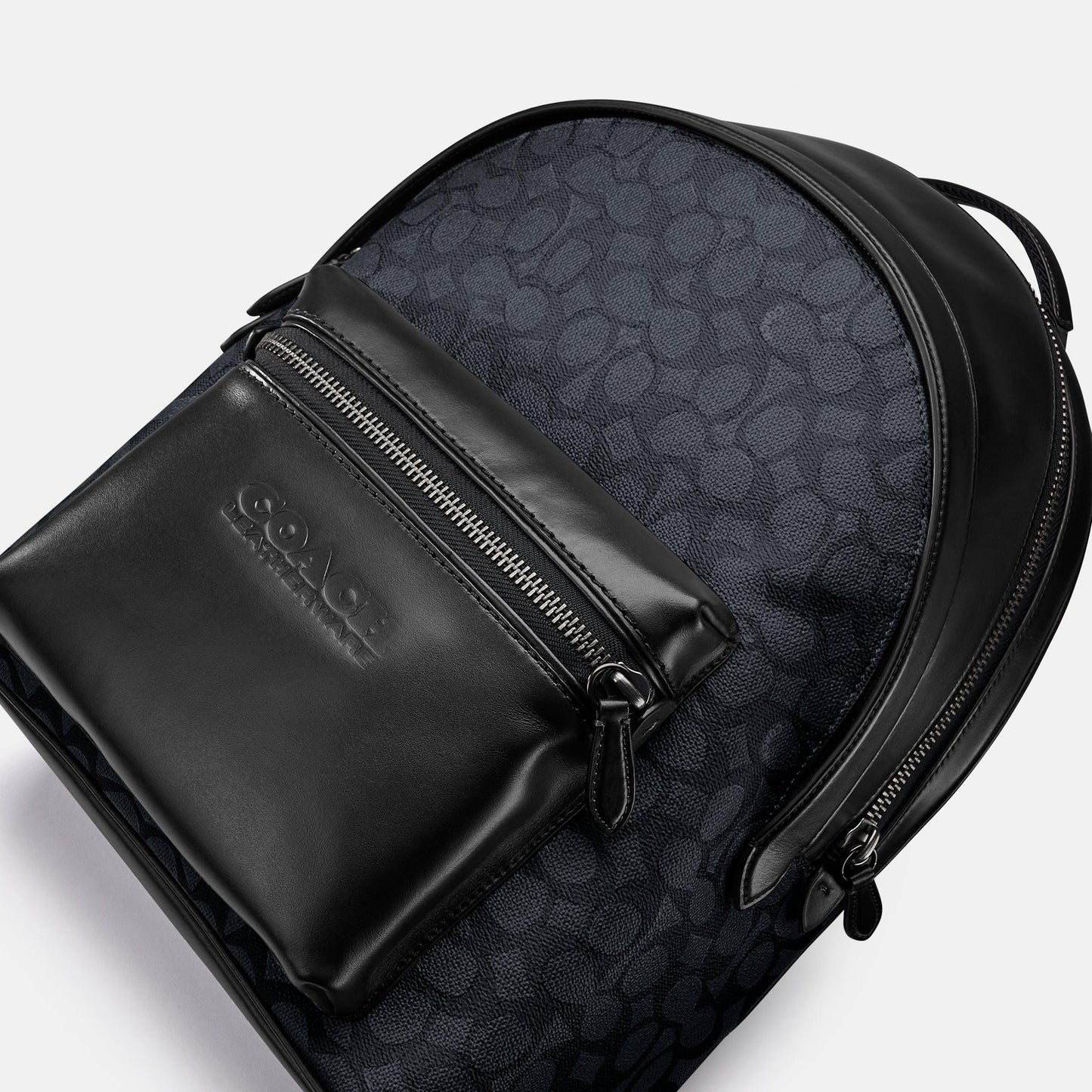 C2670-Signature Charter Backpack-Ji/Charcoal