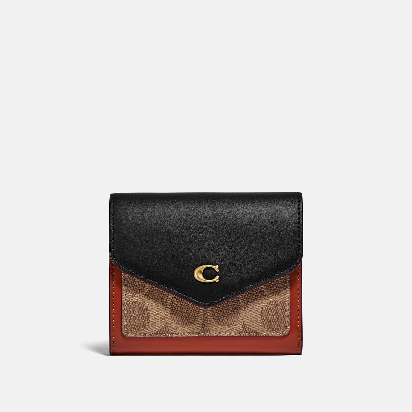 Wyn Small Wallet In Colorblock Signature Canvas - COACH Saudi Arabia Official Site