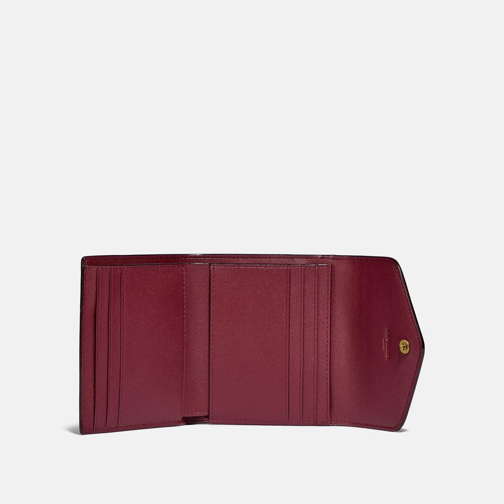 Wyn Small Wallet In Colorblock Signature Canvas - COACH Saudi Arabia Official Site